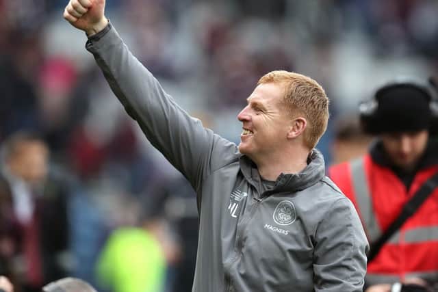 Celtic manager Neil Lennon: Andrew Milligan/PA Wire.