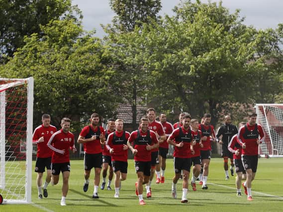 Sheffield United's players have returned to training: Simon Bellis/Sportimage