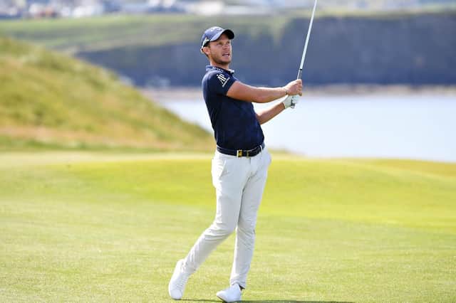 Danny Willett during day one of the Dubai Duty Free Irish Open at Lahinch Golf Club.