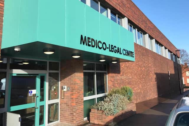 Sheffield's Medico-Legal Centre on Watery Street.