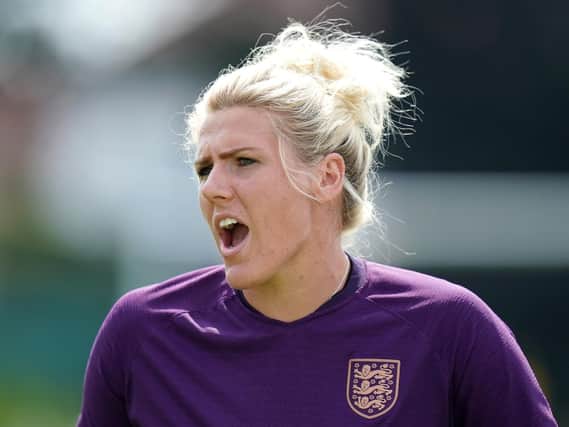 England's Millie Bright during a training session at the World Cup. Picture: John Walton/PA Wire.