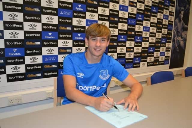 Danny Bramall left Everton this summer