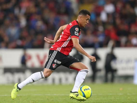 Ravel Morrison drives the ball during the 5th round match between Atlas and Cruz Azul as part of the Torneo Clausura 2018 Liga MX at Jalisco Stadium on February 2, 2018 in Guadalajara, Mexico. (Pic: Getty)