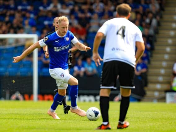 Chesterfield were beaten despite taking the lead against Dover.