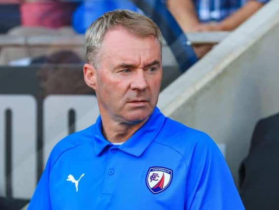 John Sheridan says he is hurt by Chesterfield's poor start.