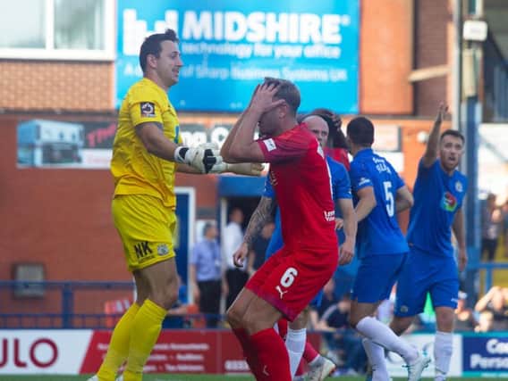 It was another frustrating day for Chesterfield.