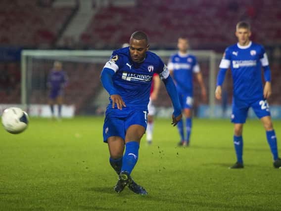 Gevaro Nepomuceno is loan from Oldham Athletic until January.