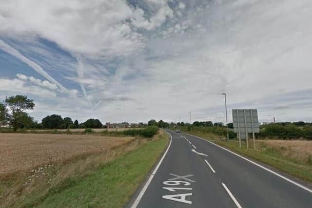 The A19 at Whitley