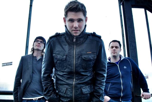 Scouting for Girls,  left to right, Greg Churchouse, Roy Stride and Pete Ellard