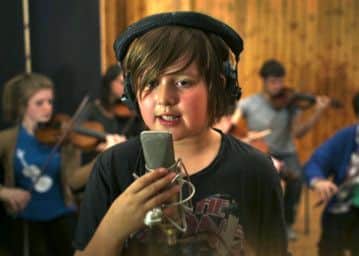 On Ilkla Moor Baht 'at charity single singer Jack Kennedy - following in the footsteps of his world famous producer dad, Eliot.