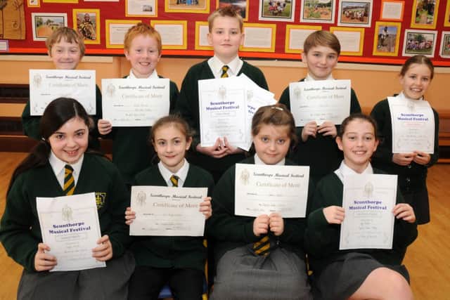 Pupils of St Norbert's School have won numerous trophies and certificates at the Scunthorpe Speech and Drama Festival. Picture: Andrew Roe