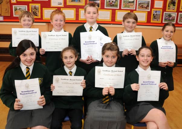 Pupils of St Norbert's School have won numerous trophies and certificates at the Scunthorpe Speech and Drama Festival. Picture: Andrew Roe
