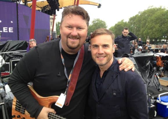 Songwriting best pals Eliot Kennedy and Gary Barlow