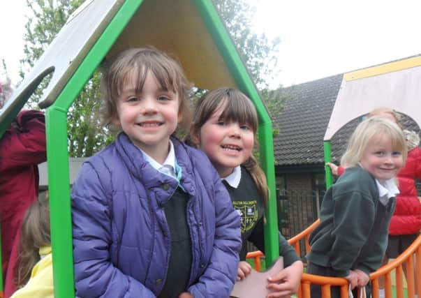 Children have fun at Belton Acorn Nursery.
