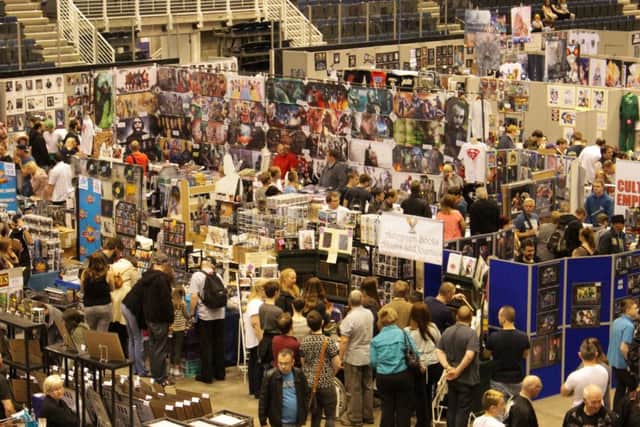 Sheffield Film and Comic Convention will turn the Motorpoint Arena into an Aladdin's cave of movie and TV memorabilia, like its sister event here at Glasgow Collectormania. Photos:  Chantelle Burns/Showmasters.