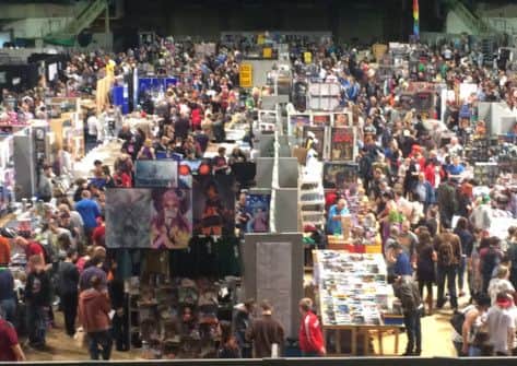 Thousands of fans turn out for the first Sheffield Film and Comic Convention at the Motorpoint Arena