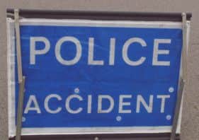 Police accident.
