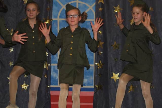 Lest We Forget: Misterton & West Stockwith in The Great War. Pupils of the Everett-Fox School of Dance entertained with their performance of Boogie Woogie Bugle Boy.