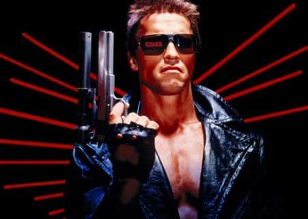 Arnold Schwarzenegger as The Terminator