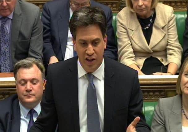 Labour leader Ed Miliband responds to Chancellor of the Exchequer George Osborne's Budget statement.