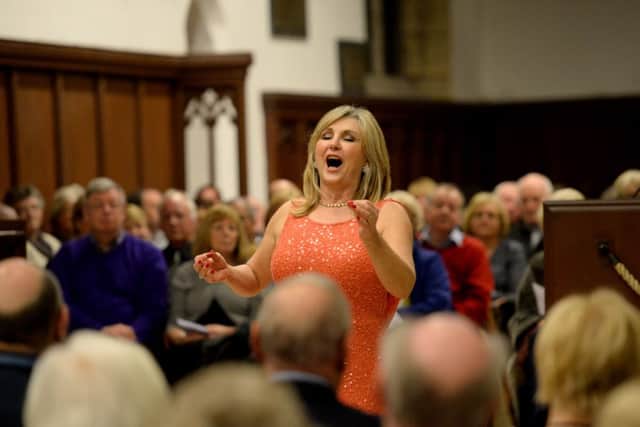 A packed St Andrew's Church in Epworth listened to opera singer Lesley Garrett.