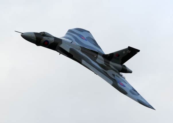 XH558 Vulcan on flight for a Cold War Tour around the country. Picture: Andrew Roe