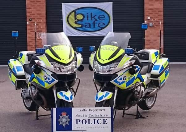 South Yorkshire Polce run road safety courrse for bikers