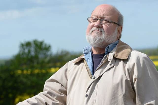 Wroot councillor David Sanders who is opposed to low training flights over his village.