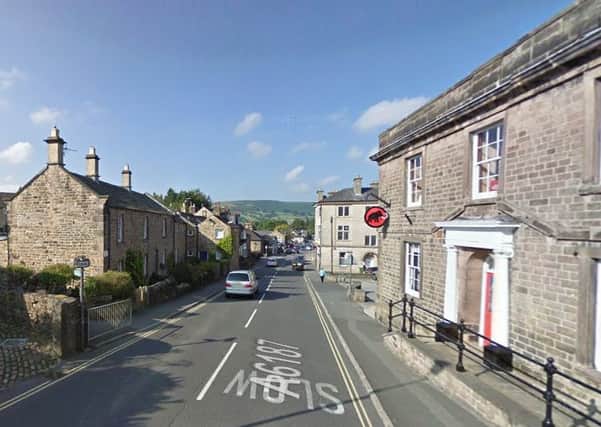 The mugging attempt took place down an alley off Main Road, Hathersage.
