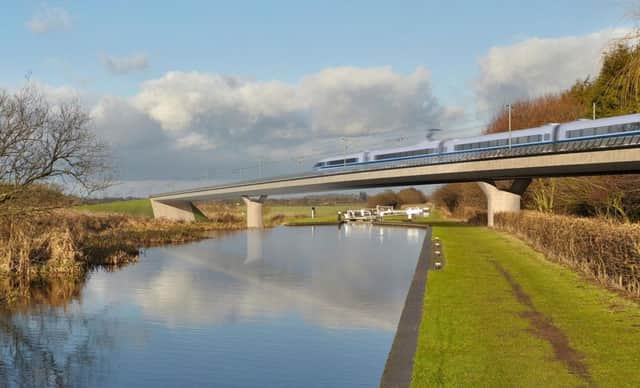 In intense battle is being fought over the route of HS2 through South Yorkshire
