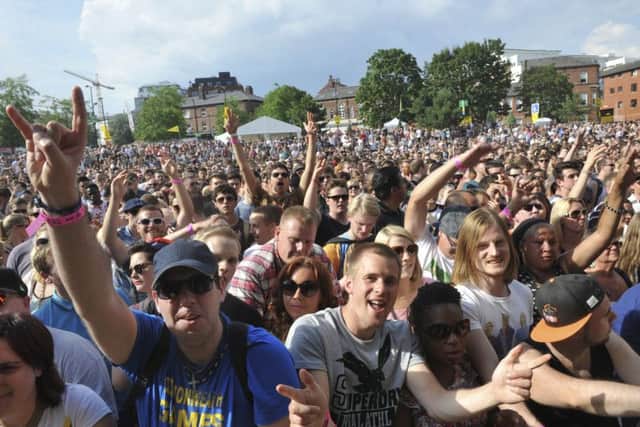 Crowd go wild at last years Tramlines