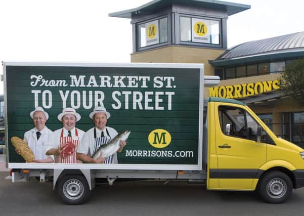 Morrisons has seen a growth in online shopping