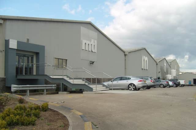 MTL's factory on Grange Lane, Rotherham