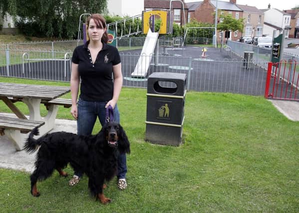Amber Ross is angry with dog owners who just leave their dog mess about the place