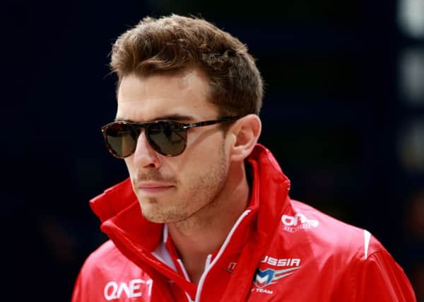 The late F1 driver, Jules Bianchi.