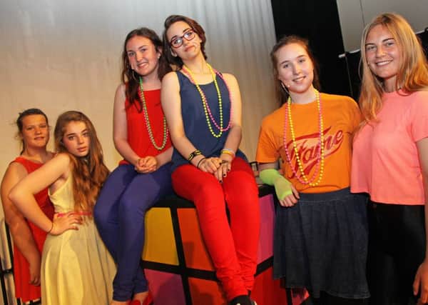 A scene from Back to the 80s at Trinity Academy