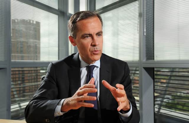 Mark Carney, Governor of the Bank of England, at DLA in Leeds.  26 October 2013.
Picture Bruce Rollinson