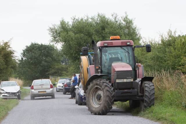 NEBP Accident Wroot Road Epworth near to Epworth Showground