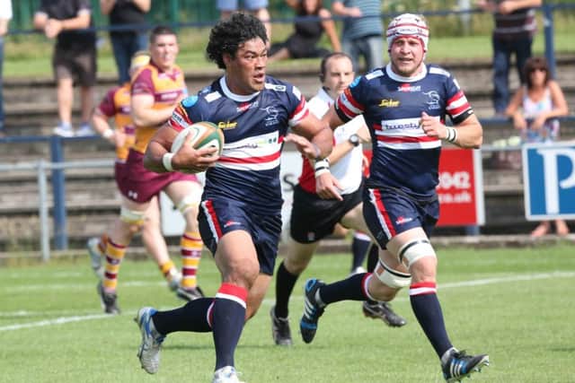 Latu Makaafi was among the try scorers against Sedgley Park.
