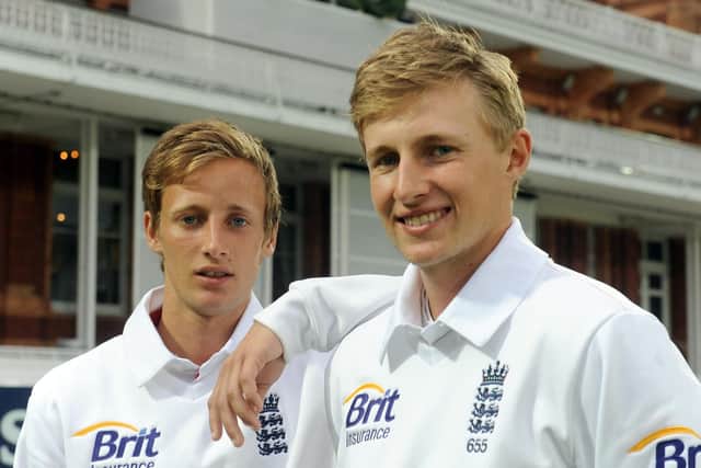 And now: Joe and Billy line up on England duty