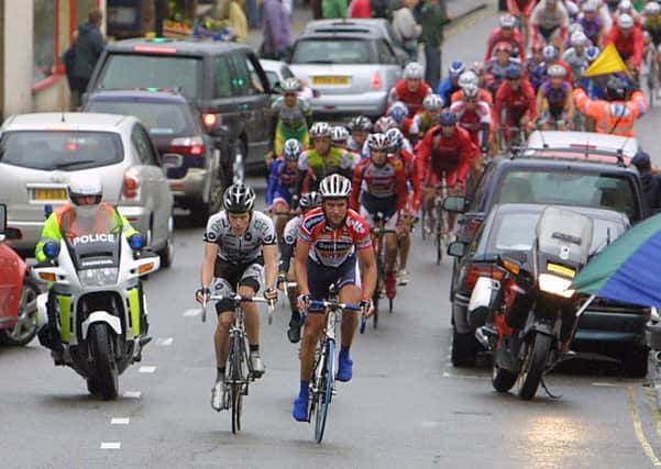 The Tour of Britain when it previously visited Hathersage.