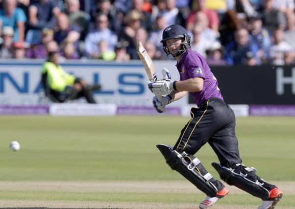 Adam Lyth top-scored in their One-Day Cup semi-final defeat