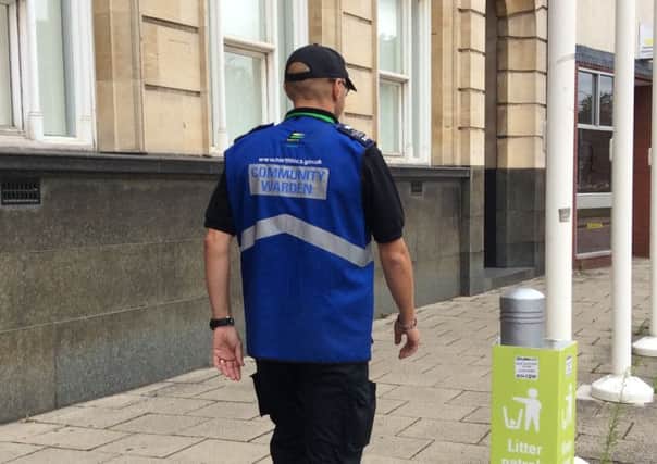 Community wardens are set to patrol the streets in the Isle