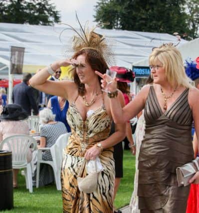NDFP Ladies Day Doncaster Races Paula Kitching, Julie Jackson from Doncaster