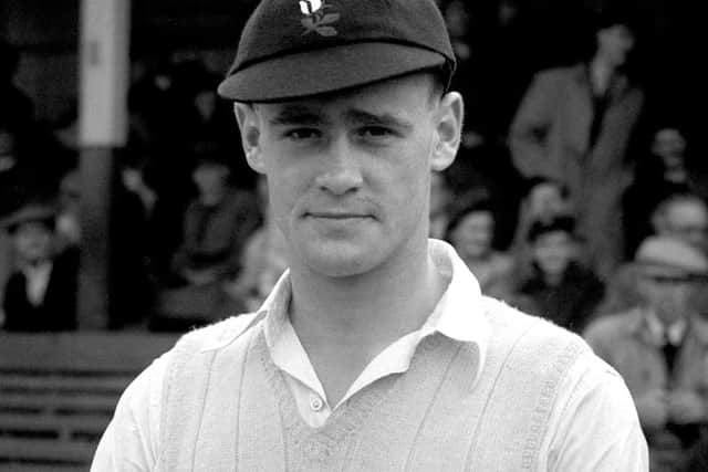 Close wearing his beloved Yorkshire cap