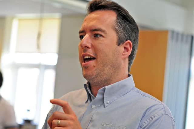 Matt Brailsford, managing director of Custom Solar in Chesterfield