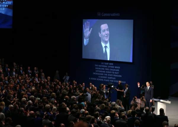 George Osborne at the Conservative Party Conference