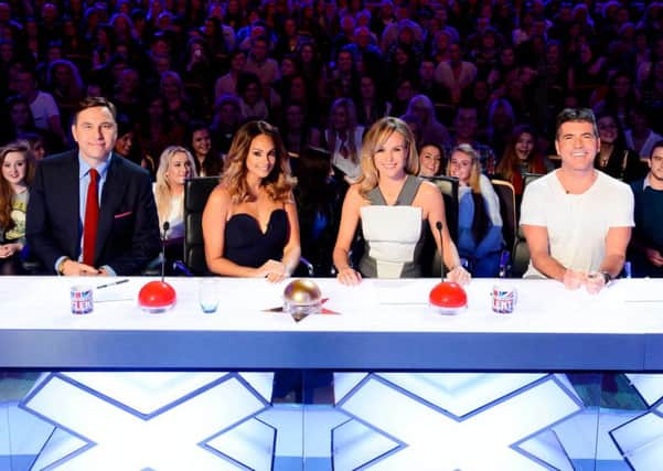 The Britain's Got Talent celebrity judging panel of, from left, David Walliams, Alesha Dixon, Amanda Holden and Simon Cowell.