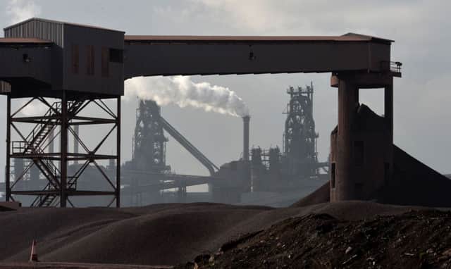 The Tata Steel Plant in Scunthorpe, North Lincolnshire  Photo: Anna Gowthorpe/PA Wire