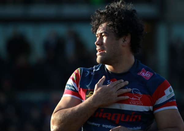 Latu Makaafi was on the trysheet for Knights.